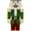 NUTCRACKER Batteridekoration 52cm Grön