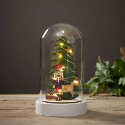 NUTCRACKER Bordsdekoration Batteri 20cm Flerfärgad
