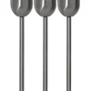 OLYMPUS Solcells-pollare 3-Pack 40cm Silver