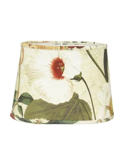 OMERA Lampskärm 23/19cm Mönstrad Botany Offwhite