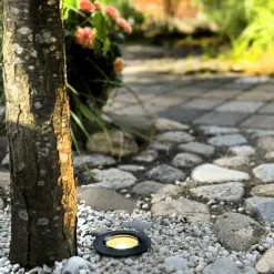 ONYX Markspot 8cm 12V Svart IP65