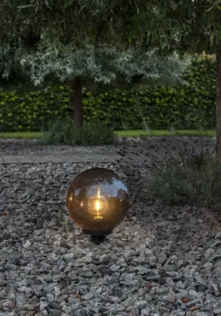 ORBY Klot Utomhusdekoration 30cm Svart