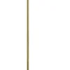 ORIVA Golvlampa MiniGU10 145cm Borstad mässing