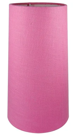 ORIVA Lampskärm Hög Bomull 16cm Rosa