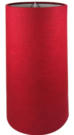 ORIVA Lampskärm Hög Linne 16cm Vinröd
