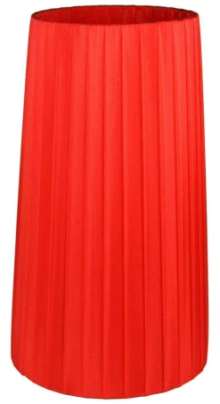 ORIVA Lampskärm Hög Organza 16cm Röd