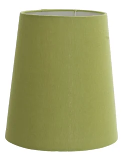 ORIVA Lampskärm Linne 14,5cm Limegrön