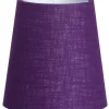 ORIVA Lampskärm Linne 14,5cm Lila