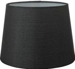 ORIVA Lampskärm Linne 25cm Svart