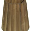 ORIVA Lampskärm Organza 17cm Nougat