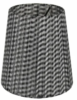 ORIVA Lampskärm Organza 14,5cm Svartrandig