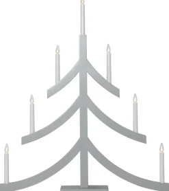 PAGOD Ljusstake 7L 79cm Grå