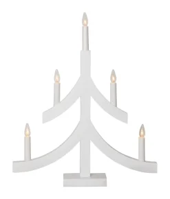 PAGOD Ljusstake 5L 47,5cm Vit
