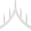 PAGOD Ljusstake 7L 40cm Vit