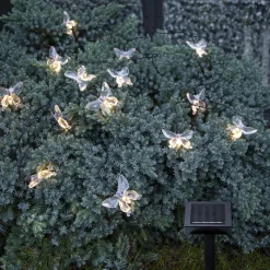 PAPILLON Solcells-ljusslinga 280cm Klar