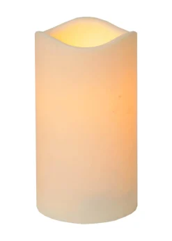PAUL LED-Blockljus 15cm LED Beige