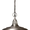 PHILADELPHIA Taklampa 35cm Råsilver