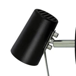 PILOT Väggspot 14,5cm Svart/Krom
