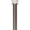 PIREUS Solcells-pollare 61cm Rostfritt Stål IP44
