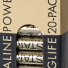 POWER ALKALINE 20-Pack LR03 (AAA) 1,5V Batteri