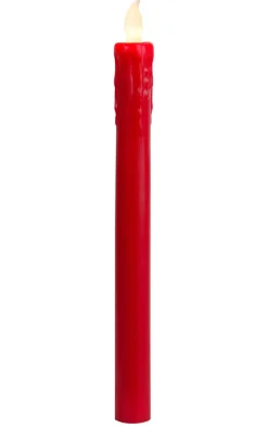 Presse LED Antikljus 2-pack Röd