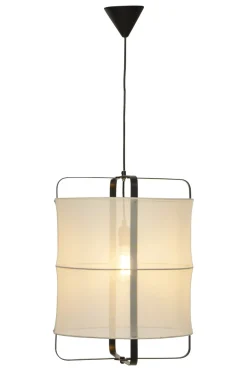 RAMMI Taklampa 40cm Svart/Vit