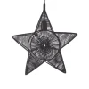 REGINA Star Julstjärna 40cm Svart