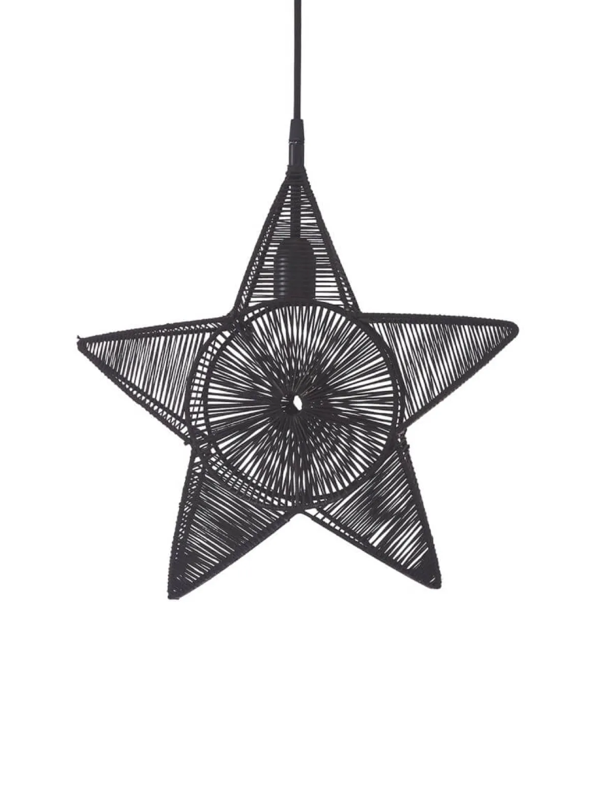 REGINA Star Julstjärna 40cm Svart