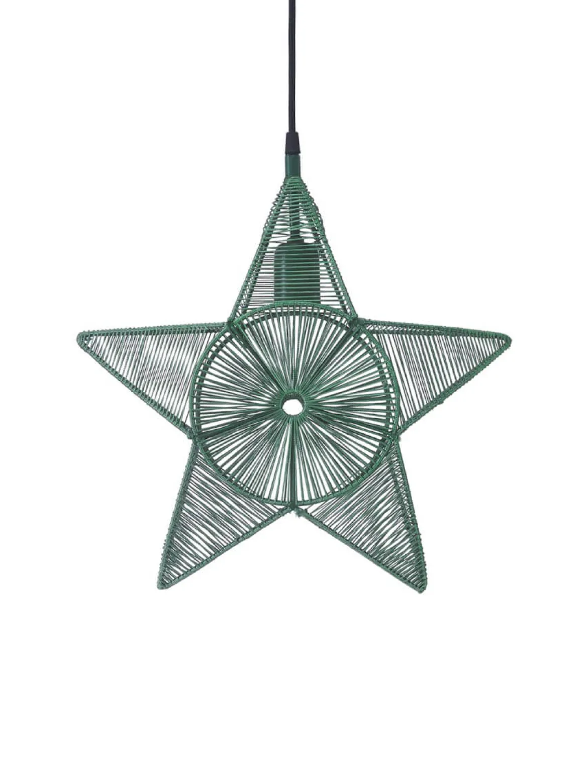 REGINA Star Julstjärna 40cm Grön