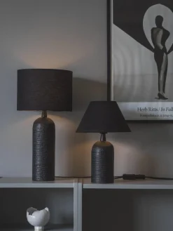 RIELY Lampfot 28cm Mattsvart