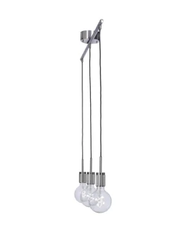 RILLE Takpendel 85cm Borstad krom