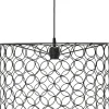 RING Taklampa 50cm Mattsvart