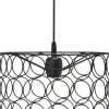 RING Taklampa 30cm Mattsvart