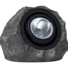 ROCKY Solcells-Dekoration 16cm Grå