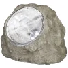 ROCKY Solcells-Dekoration 12cm Grå