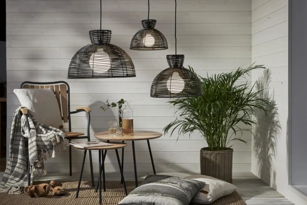 RUNDE Lampskärm 37,5cm Svart