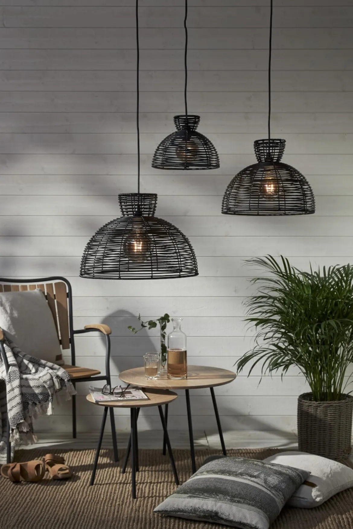 RUNDE Lampskärm 37,5cm Svart