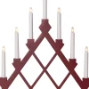 Rut Ljusstake 53cm Röd