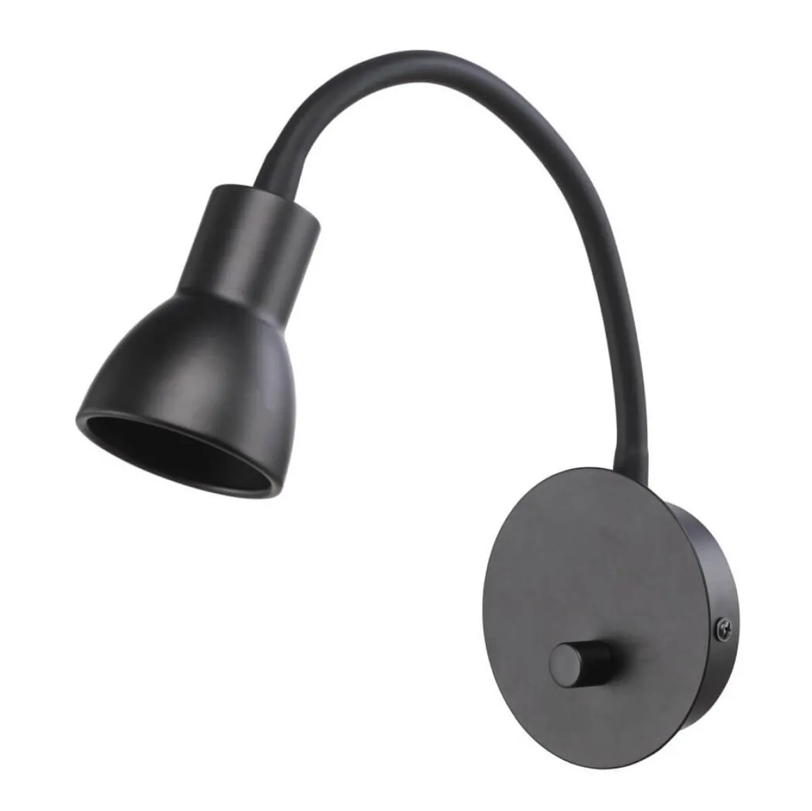 SAGA Vägglampa 35cm Svart