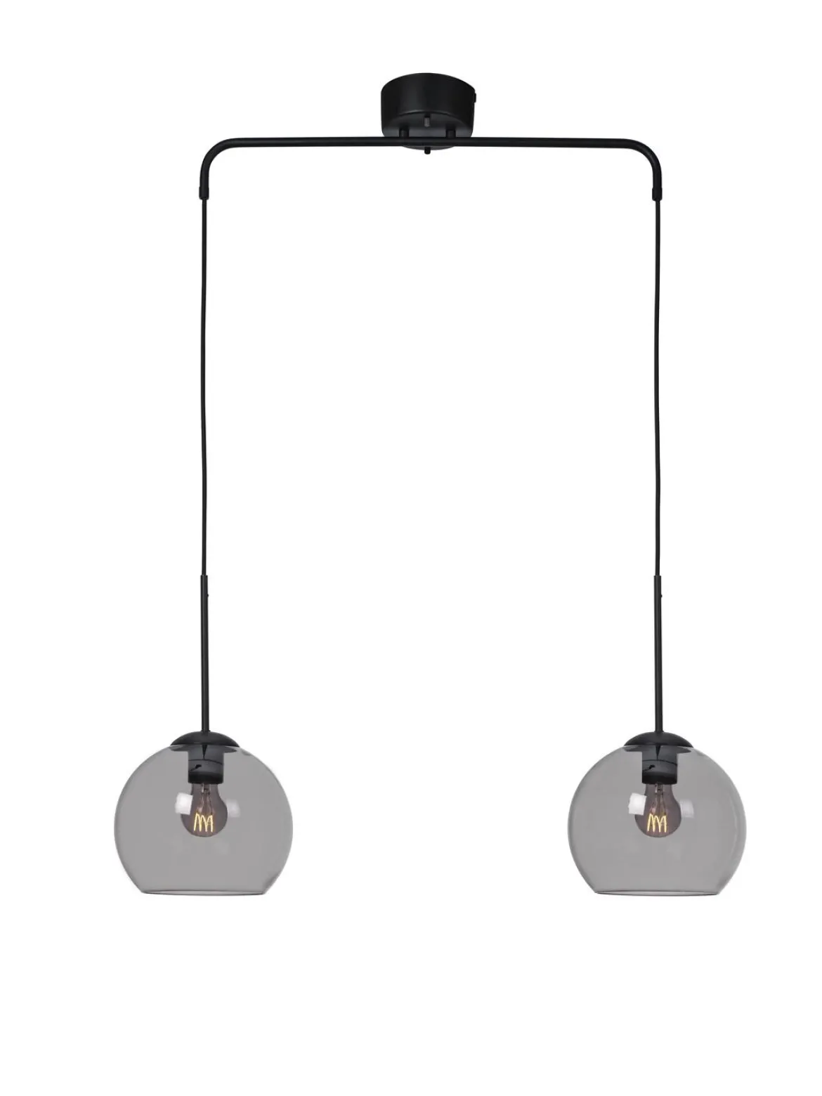 SALLE Takpendel 2a 820mm Svart/Rökfärgad
