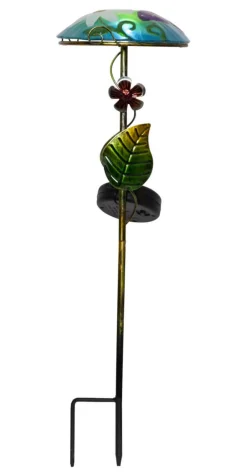 SALONA Solcellsdekoration 44cm Blå/Flerfärgad IP44