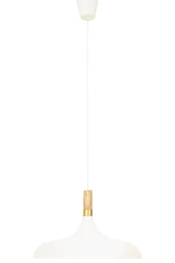 SENSE Takpendel 45cm Vit/Trä/Mässing