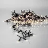 SERIE LED Ljusslinga Crispy Ice White 540L 10,8m Svart