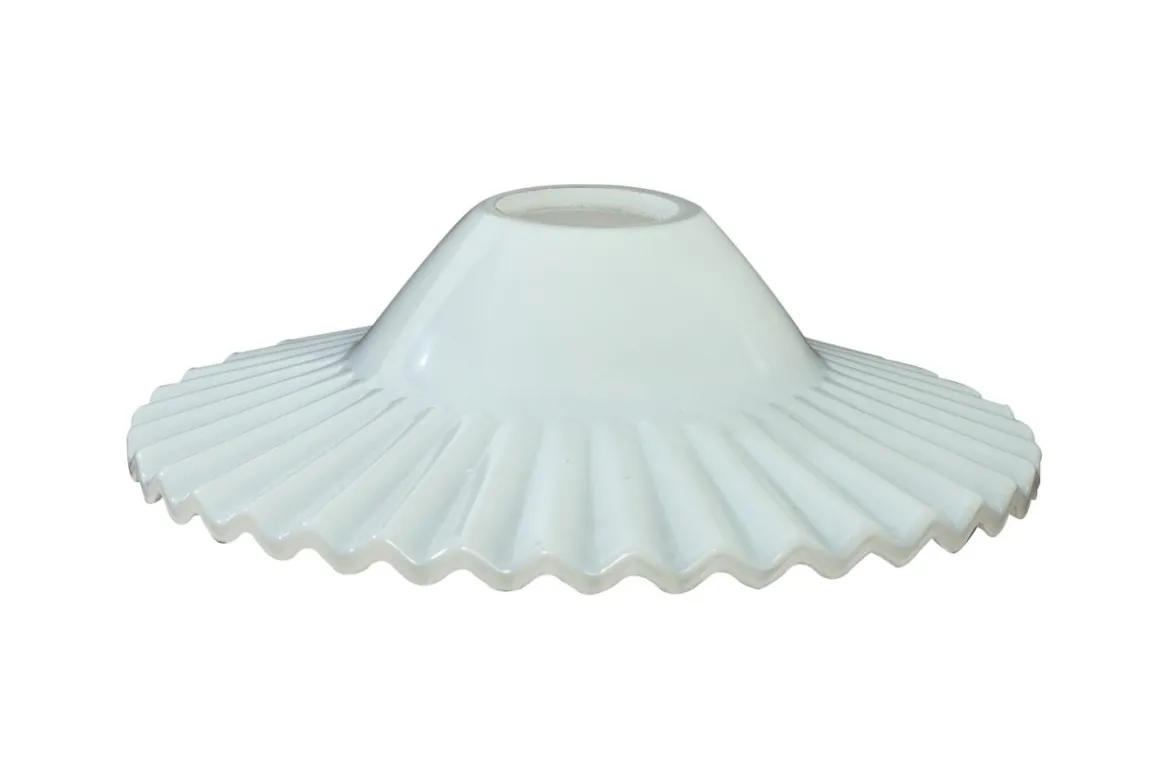 SILVIA Glasskärm 21,5cm Opalvitt glas