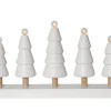 SKOG Ljusstake 5L 46cm Vit
