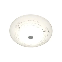 SKRIFT Plafond 34cm Vit