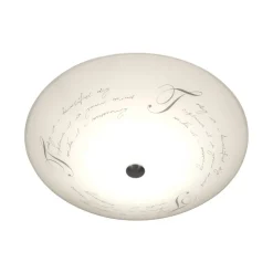 SKRIFT Plafond 42cm Vit