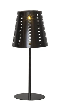 SOLA Solcellslampa 35cm Svart
