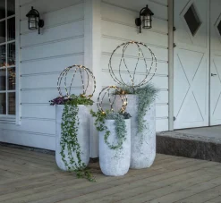 SPHERE Utomhusdekoration Batteri 54cm Svart