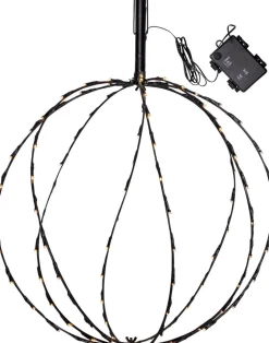 SPHERE Utomhusdekoration Batteri 64cm Svart